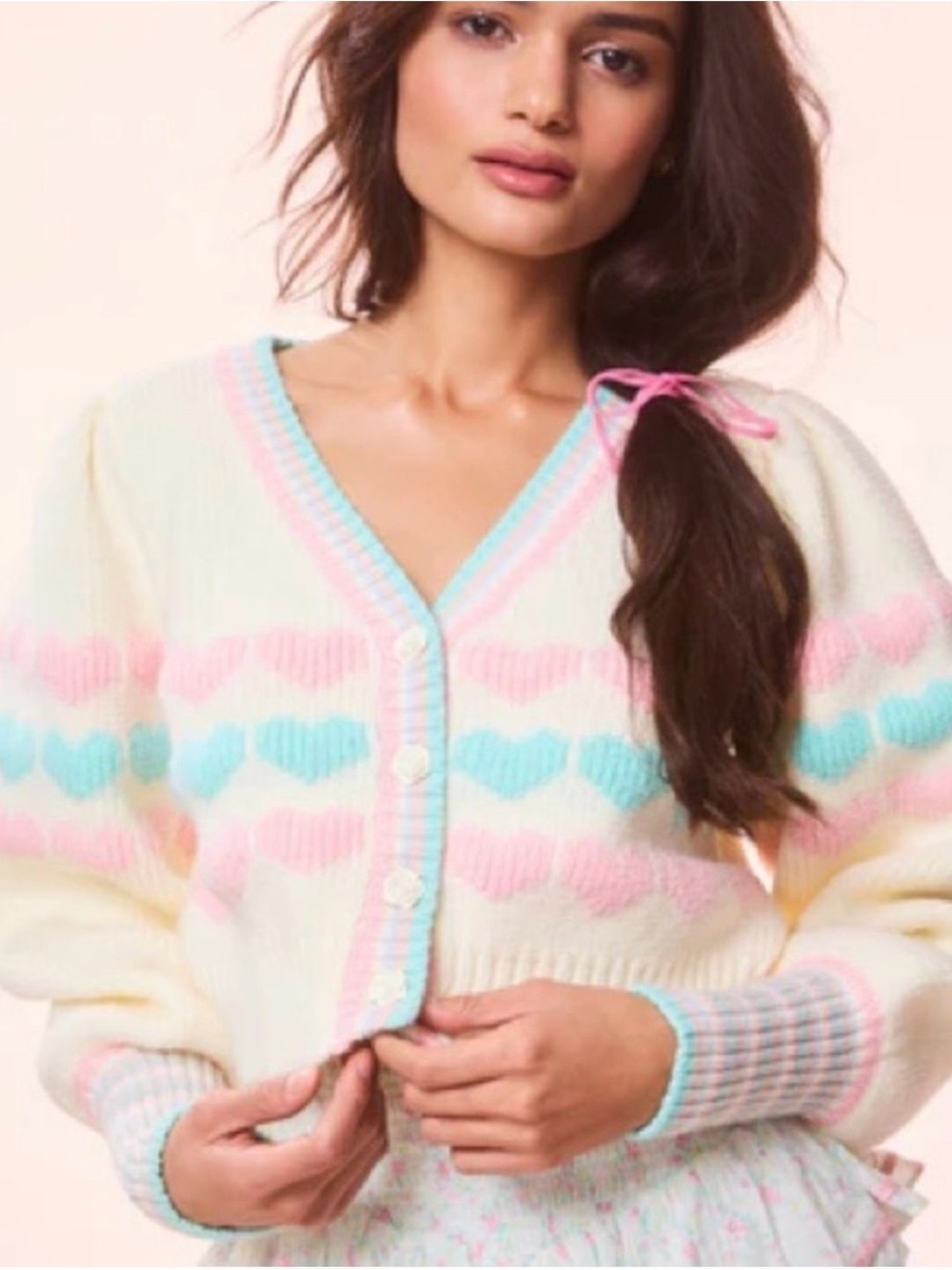 Like New LoveShackFancy Buena Cardigan
